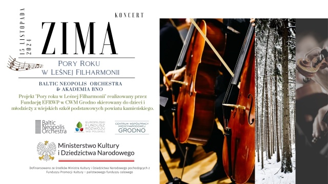 Fot. ze zbiorów organizatora "Pory roku w Leśnej Filharmonii" [ROZMOWA]