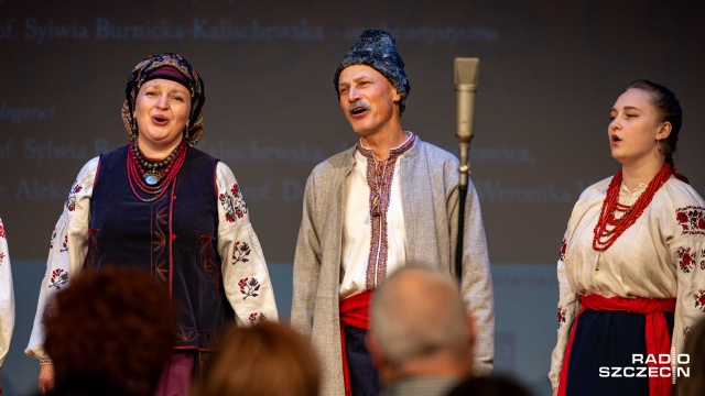 Zespół Млиночок z Ukrainy. Fot. Robert Stachnik [Radio Szczecin] Muzyczne przyjaźnie w Radiu Szczecin. Międzynarodowy Festiwal [POSŁUCHAJ, ZDJĘCIA]