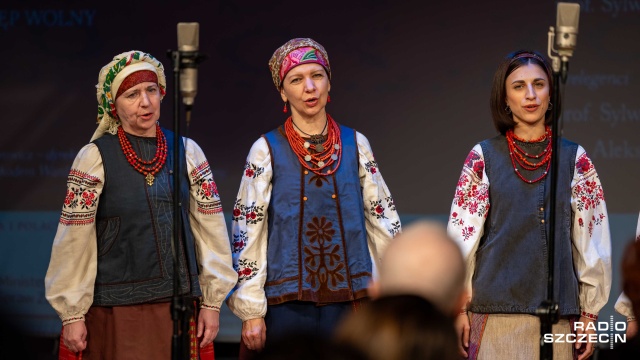 Zespół Млиночок z Ukrainy. Fot. Robert Stachnik [Radio Szczecin] Muzyczne przyjaźnie w Radiu Szczecin. Międzynarodowy Festiwal [POSŁUCHAJ, ZDJĘCIA]