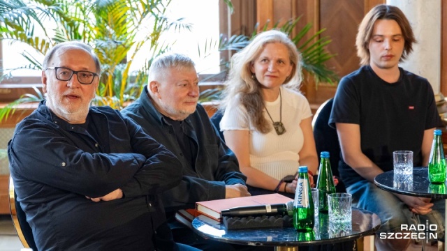 [Fot: Robert Stachnik Radio Szczecin] Gryf i Melpomena. Historia szczecińskich teatrów według ADL.