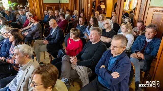 [Fot: Robert Stachnik Radio Szczecin] Gryf i Melpomena. Historia szczecińskich teatrów według ADL.
