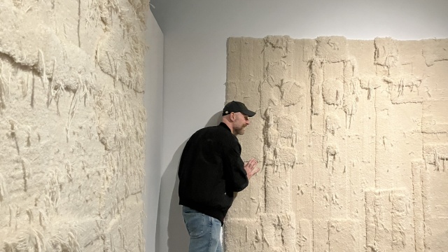 "Quantum Babylon". Fot. Małgorzata Frymus [Radio Szczecin] "Quantum Babylon" - immersyjna wystawa Romana Lipskiego w Muzeum Narodowym przy Staromłyńskiej [ROZMOWA]