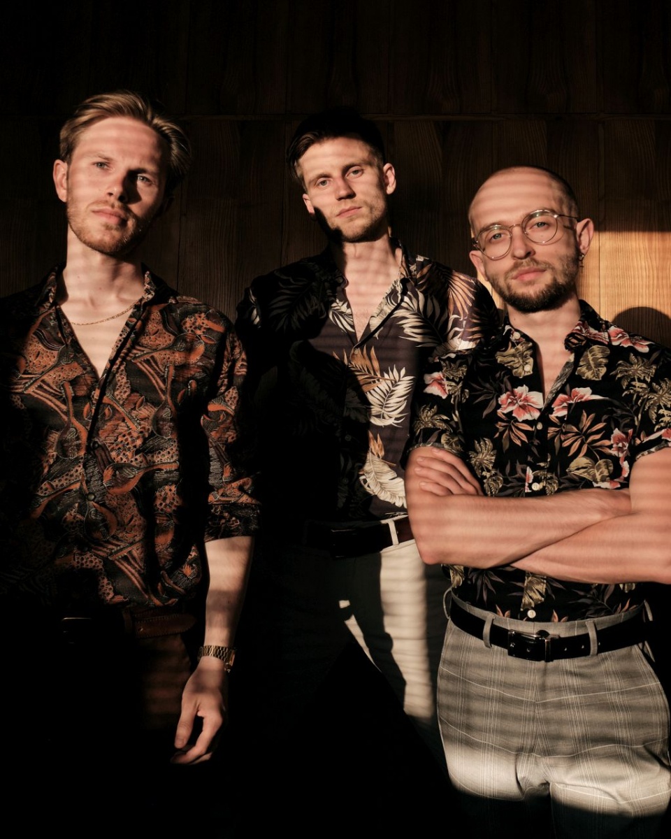 Zespół „Mysen”. Kacper Sendłak (od lewej), Bartosz Utracki, Oskar Kwaśnik. Fot. [Tomasz Kajszczarek, tom_warabida]