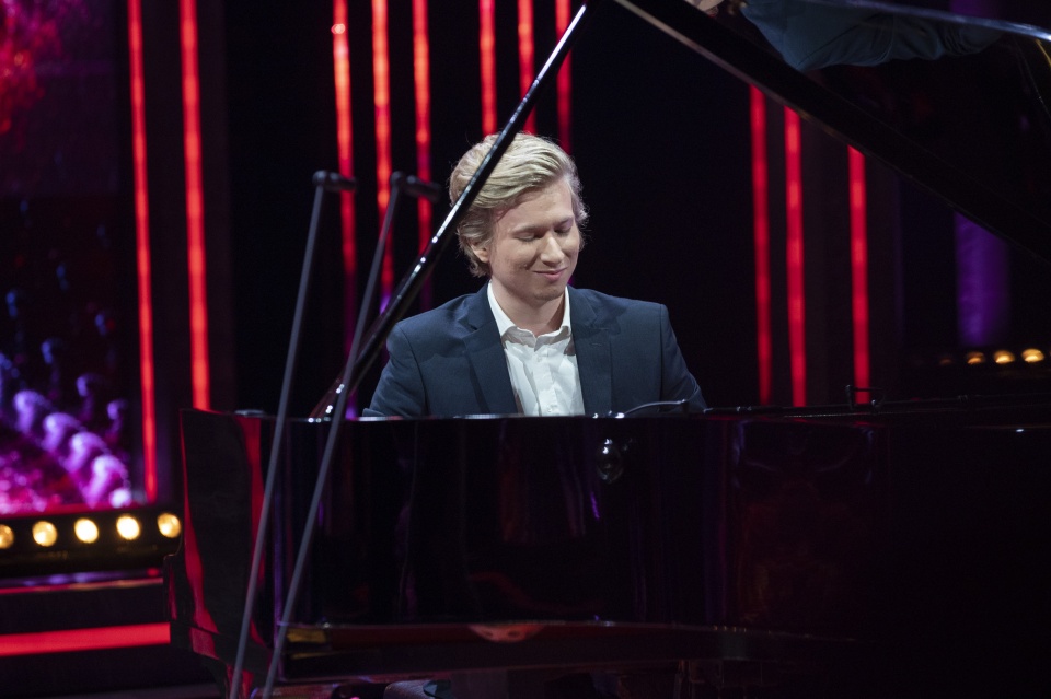 Krzysztof Wierciński – pianista. Fot. [Natasza Młudzik/TVP]