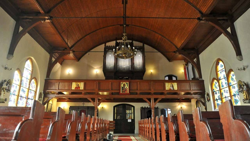 Organy Barnima Grüneberga z 1862 roku w kościele pw. św. Ducha w Szczecinie-Zdrojach. Fot. [Łukasz Szełemej, Archiwum]