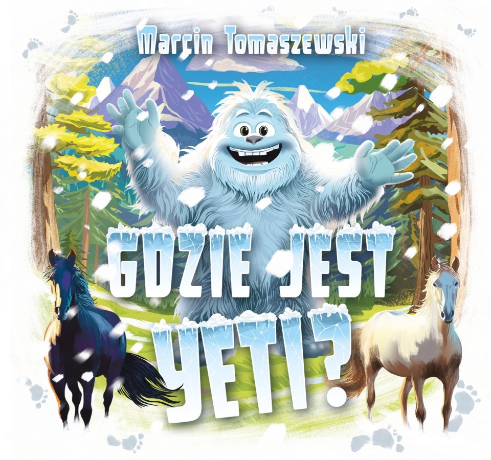 Okladka książki "Gdzie jest Yeti?". Materiały promocyjne wydawnictwa