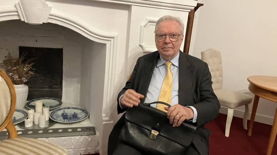 Krzysztof Zanussi na Mostach Sztuki. Fot. Małgorzata Frymus