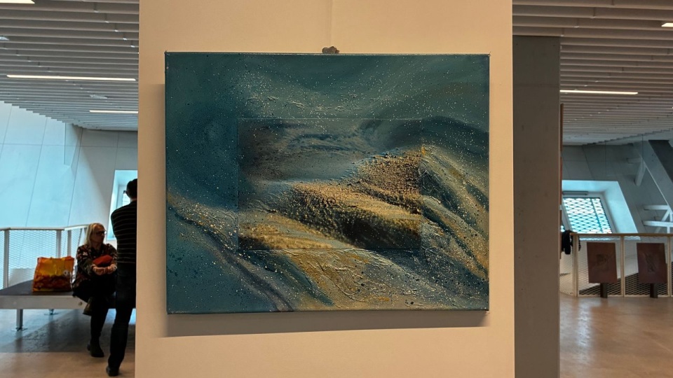 „Woda to życie" Beat Król Girelli w Morskim Centrum Nauki. Fot Katarzyna Wolnik-Sayna