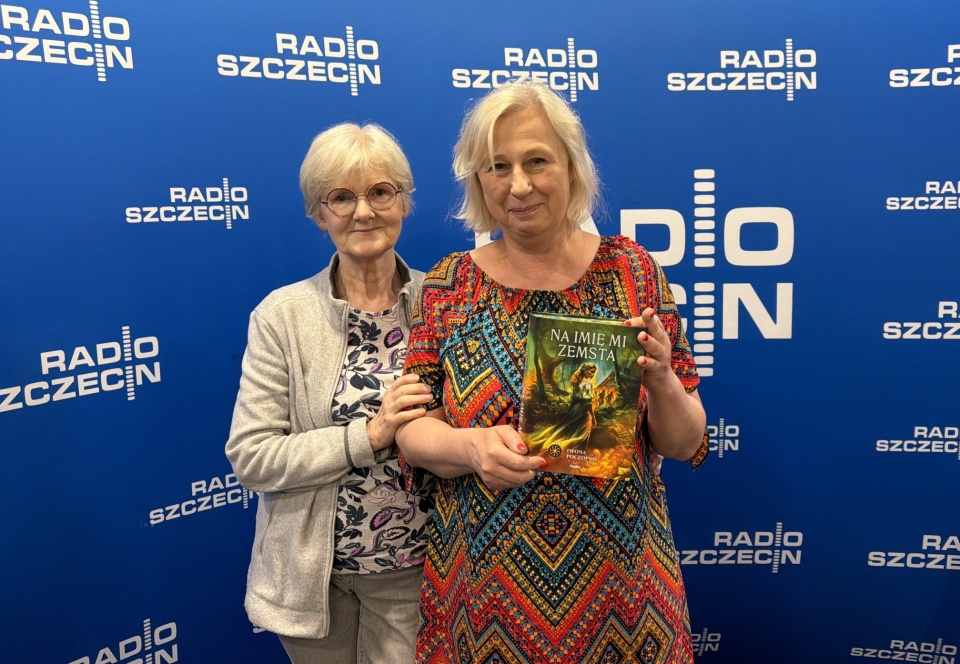 Iwona Poczopko (z lewej) i Agata Rokicka. Fot. Radio Szczecin