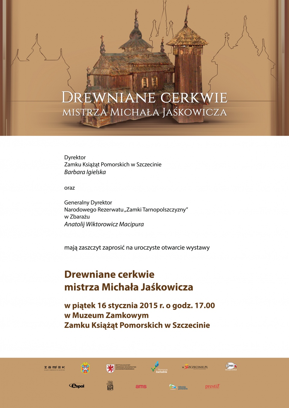 Zaproszenie na wystawę, fot. [Zamek Książąt Pomorskich w Szczecinie]