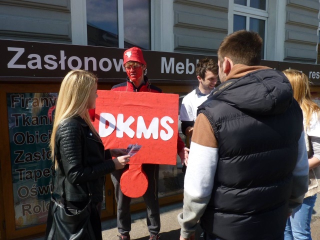 Pożyteczni [20.04.2015] Akcja promująca DKMS w Szczecinie