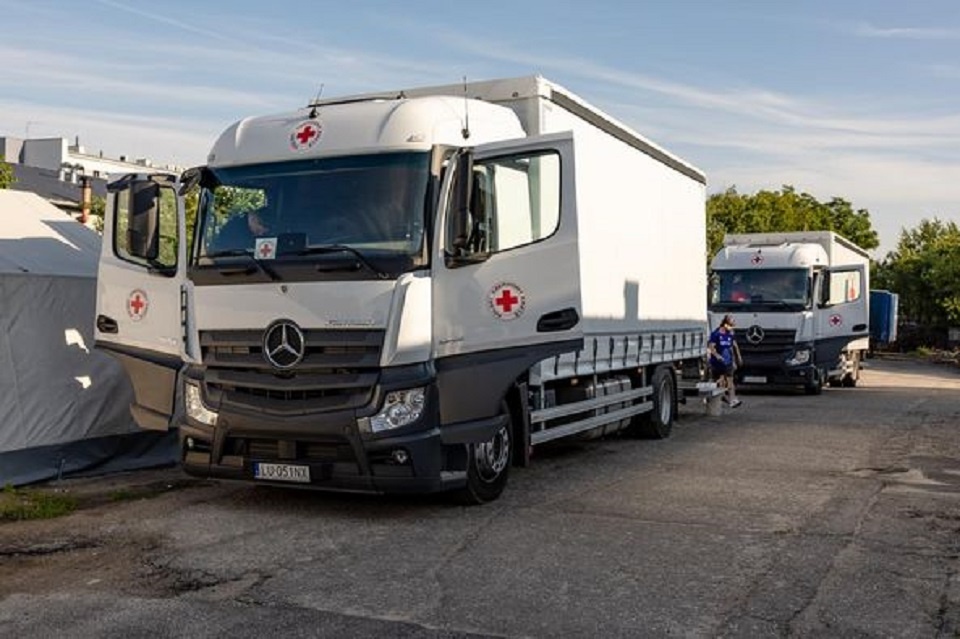 Transport PCK z Pomocą dla Słowenii