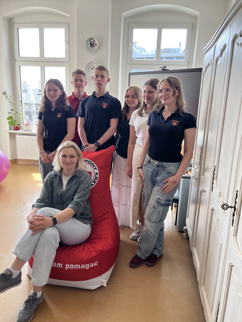 Drużyna z Katolickiego Liceum Ogólnokształcącego w Szczecinie