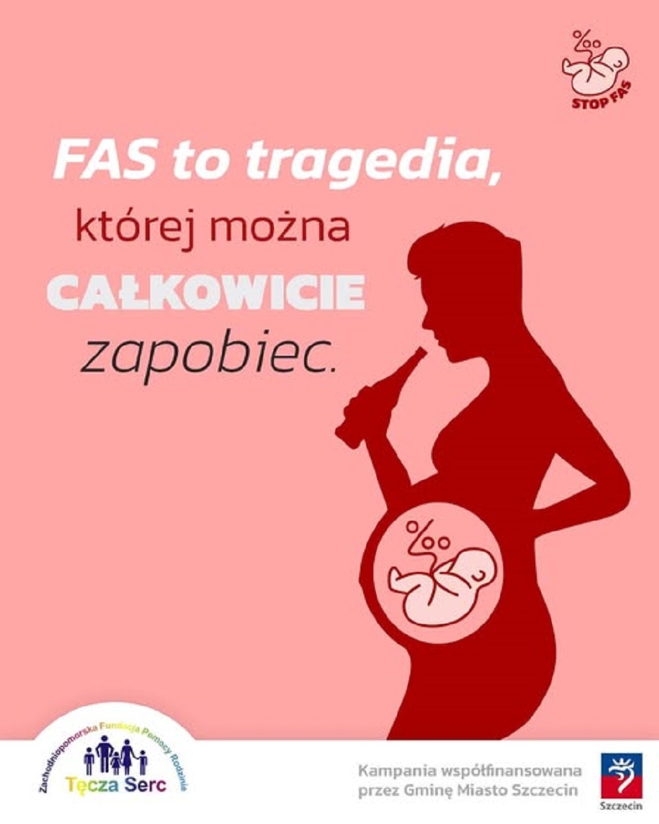 9 miesięcy bez alkoholu -Zachodniopomorska Fundacja Pomocy Rodzinie „Tęcza Serc”