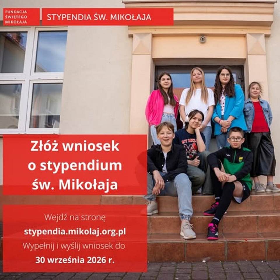 Stypendia Fundacji Św. Mikołaja