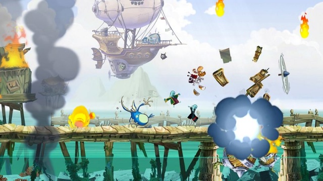 Rayman Origins, screen z gry (3) Kilka obrazków z gry
