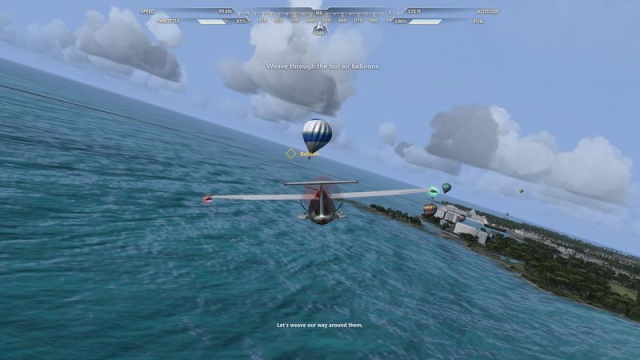 Microsoft Flight, screen z gry (4) Kilka obrazków z gry
