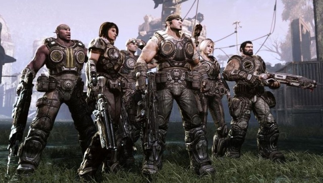 Gears of War 3, art z gry (16) Kilka obrazków z gry