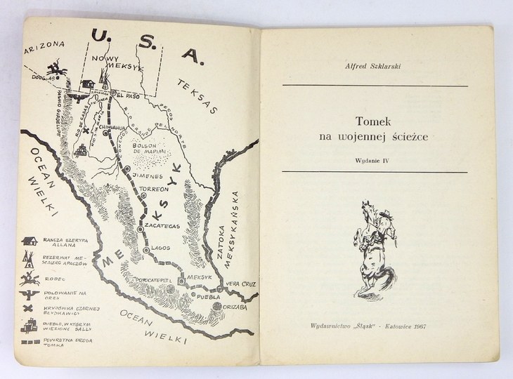 Okładka książki "Tomek na wojennej ścieżce"