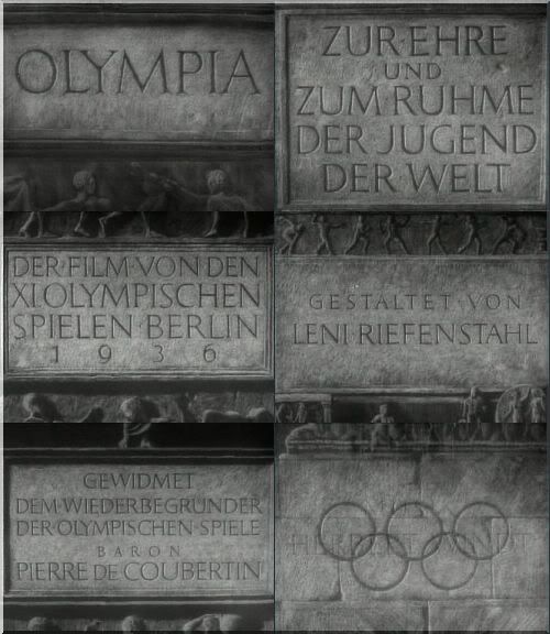 Kadr z filmu "Olimpiada" Leni Riefenstahl, fot. oficjalna strona reżyserki