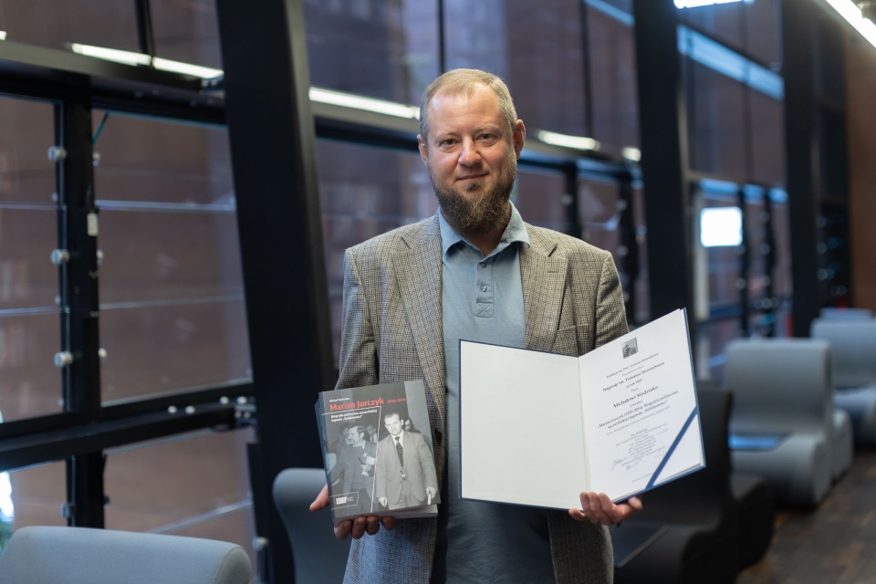 Michał Siedziako. Fot. ze strony Europejskiego Centrum Solidarności