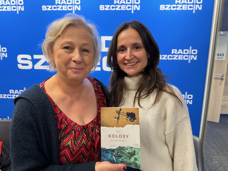 Od prawej: Milena Witecka-Sznajder i Agata Rokicka. Fot. Sebastian Wierciak [Radio Szczecin]