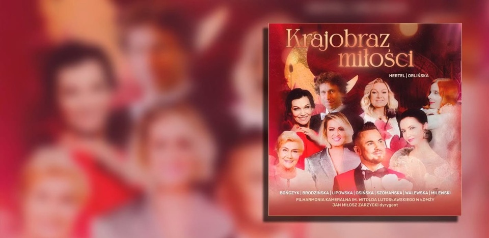 Okładka płyty "Krajobraz miłości"