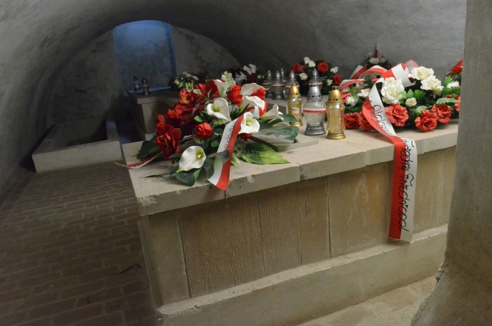 Krypta Fredrów w Kościele Wniebowzięcia Najświętszej Maryi Panny w Rudkach. Fot. Barbara Patlewicz