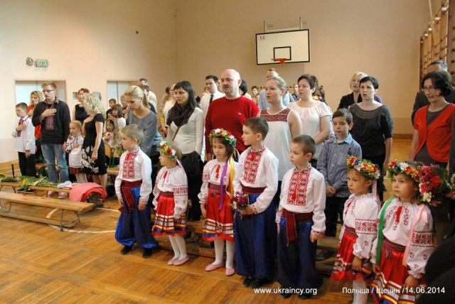 Zakończenie roku szkolnego fot. www.ukraińcy.org Posydeńki 15.06.2014 [posłuchaj audycji]