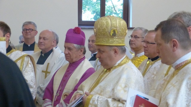 poświęcenie Cerkwii z udziałem władz kościelnych fot Małgorzata Frymus PRSZ Posydeńki 06.07.2015 (posłuchaj audycji)