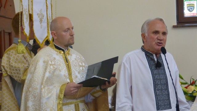 poświęcenie Cerkwii - podziękowania cd fot Małgorzata Frymus PRSZ Posydeńki 06.07.2015 (posłuchaj audycji)