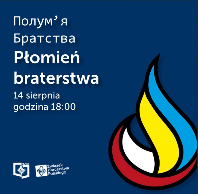 Plakat projektu Płomień braterstwa Posydeńki 28.07.2019 (posłuchaj audycji)