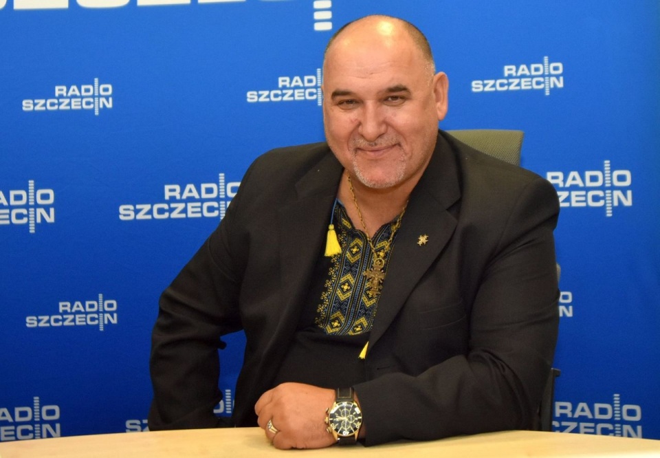 siądz Wasyl Dowganiuk odwiedził Radio Szczecin [www.ukraincy.org]