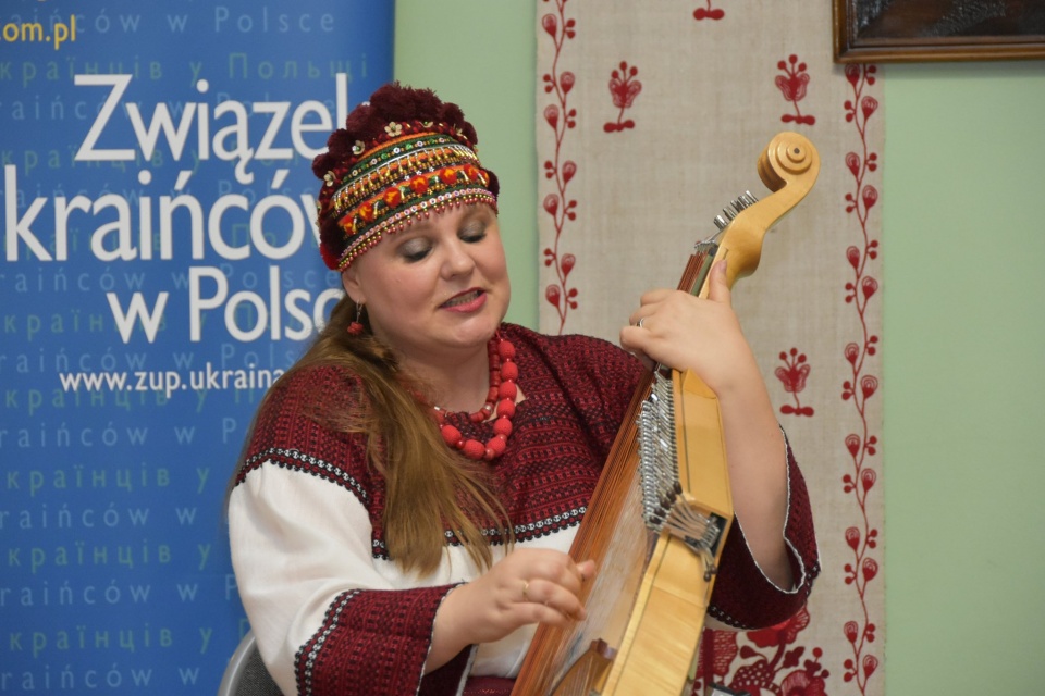 Zoriana Grzybowska na 23Dniach Kultury Ukraińskiej [fot.ukraincy.org.pl]