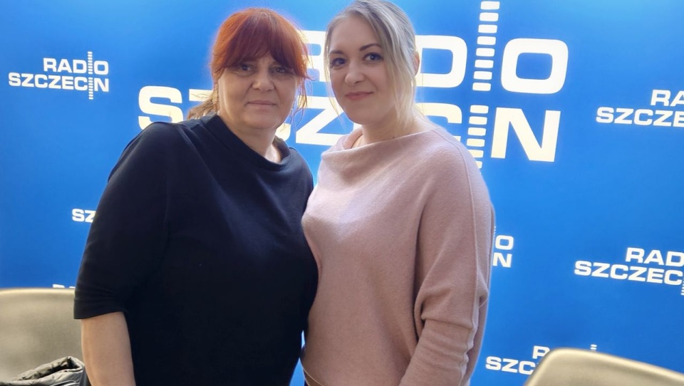 Małgorzata Frymus z Natalią Melnyk