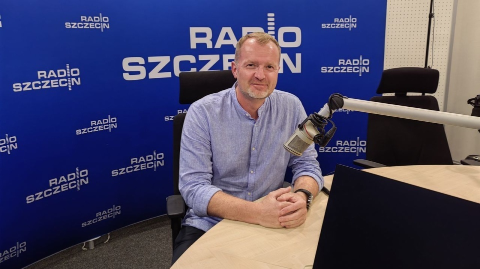 Piotr Kołodziej przewodniczący szczecińskiego Oddziału Związku Ukraińców w Polsce. Fot. Yulia Musatenko