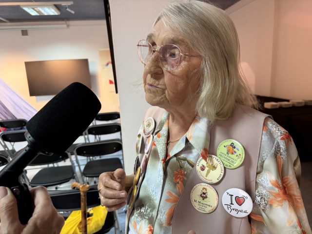 Maria Makowska. Fot. Agata Rokicka [Radio Szczecin] Pyrzyckie Spotkania z Folklorem - W rytmie tradycji