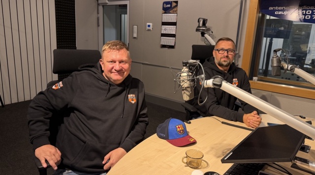 Mariusz Lewandowski i Mariusz Szamaitat. Fot. Agata Rokicka [Radio Szczecin] Ludowe Zespoły Sportowe - potęga w sporcie dzieci i młodzieży