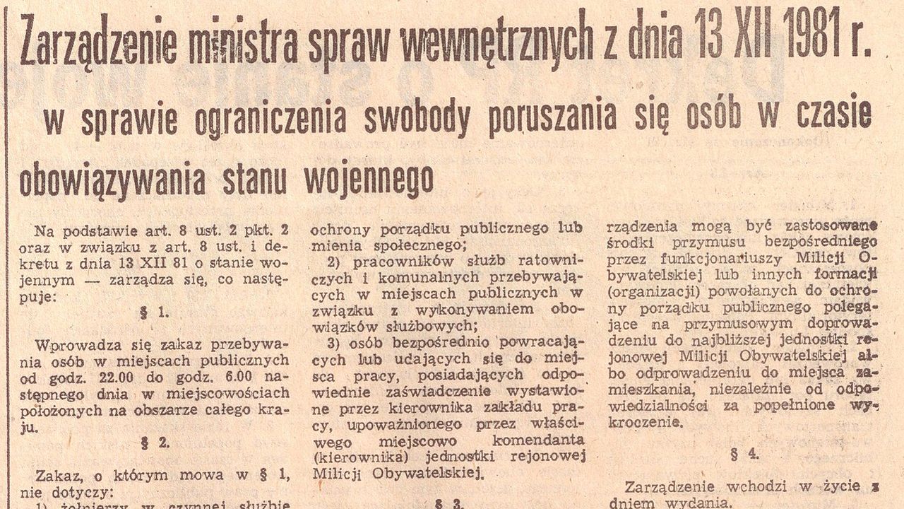 RSnW: Macierewicz i Bugaj oceniają stan wojenny