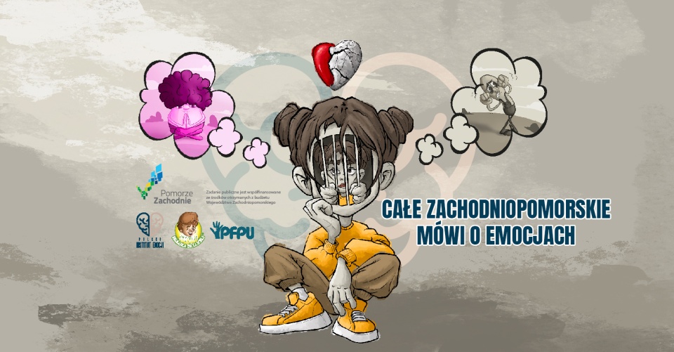 Plakat kampanii "Całe zachodniopomorskie mówi o emocjach"