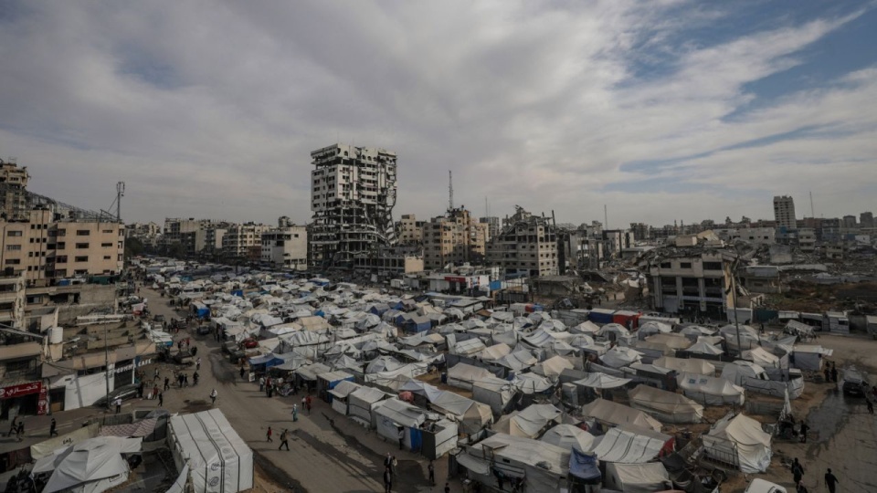 PAP/EPA/Mohammed Saber. Strefa Gazy