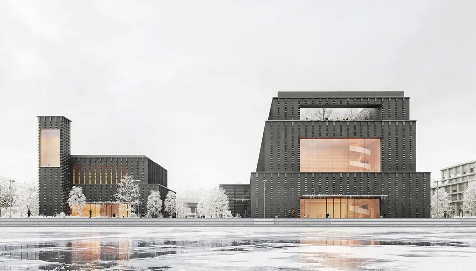 Zwycięski projekt. Mat. SAAW