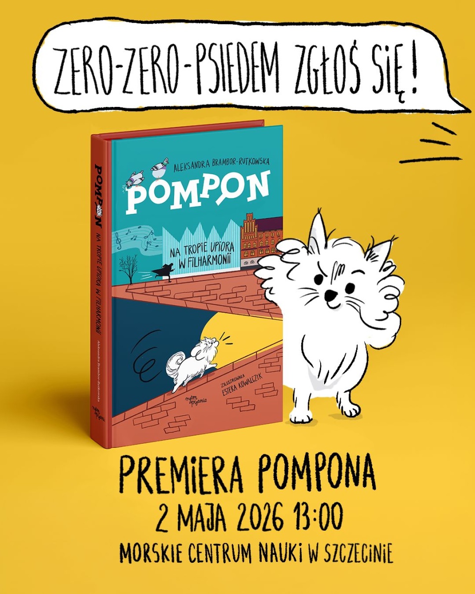 Fot. Książka Pompon na tropie upiora w Filharmonii/Materiały prasowe