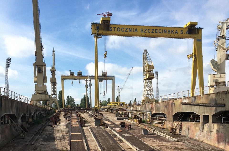 Stocznia Szczecińska. Fot. ze zbiorów autorek, Małgorzaty Furgi i Anny Kolmer [Radio Szczecin]