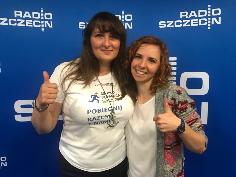 Małgorzata Woźniak i Justyna Handke (fot. Katarzyna Świerczyńska)
