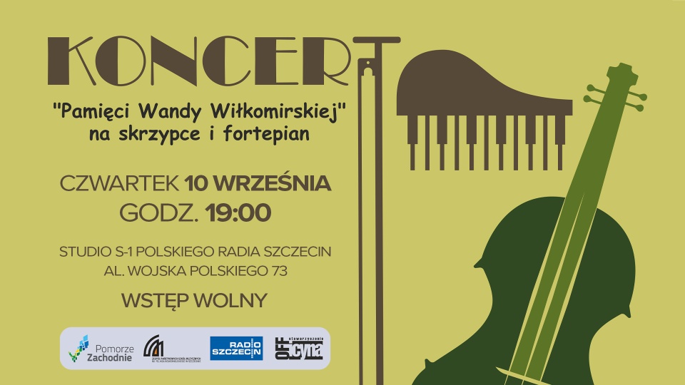 Koncert "Pamięci Wandy Wiłkomirskiej" na skrzypce i fortepian
