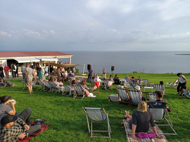 Po-morskie Opowieści w ubiegłym roku. Fot ze strony Po-Morskich Opowieści na FB "Obyś żyła wiecznie" - reportaż Katarzyny Wolnik Sayny