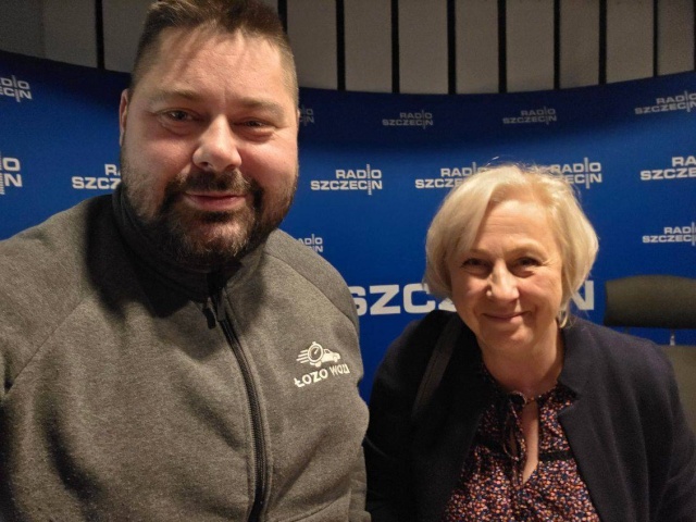 Michał Łozowski i Agata Rokicka. Fot. Michał Łozowski "Minuta dźwięku" - reportaż Małgorzaty Gwiazdy-Elmerych