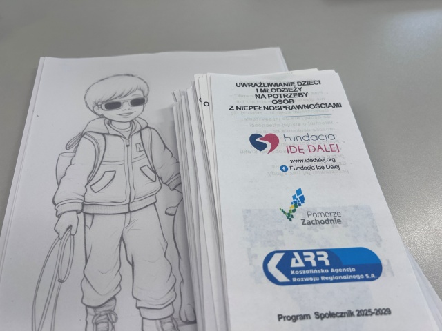 Fot. Małgorzata Gwiazda-Elmerych [Radio Szczecin] "Lekcja niepełnosprawności" - reportaż Małgorzaty Gwiazdy-Elmerych