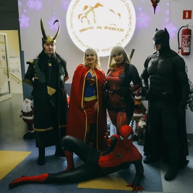 Liga Superbohaterów na swoim  reportaż Małgorzaty Furgi